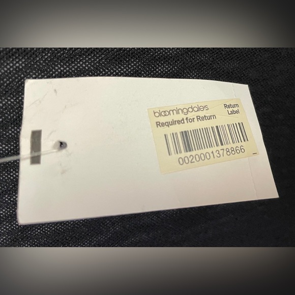 VTG with Tags Size 1X by Sweet Woman Black LS Semi Sheer Top Bloomingdales - Picture 5 of 7